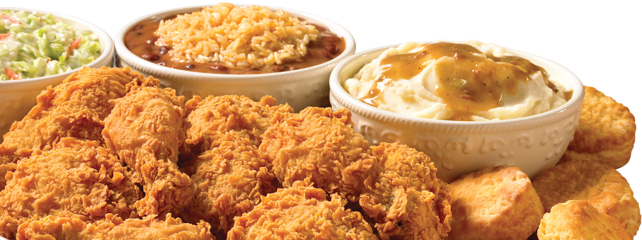 Online Ordering - Popeyes 16 Piece Bonafide Meal Clipart (907x339), Png Download