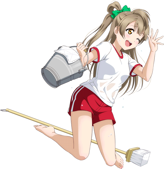 6 Sep - Kotori Poolside Together Clipart (1024x1024), Png Download