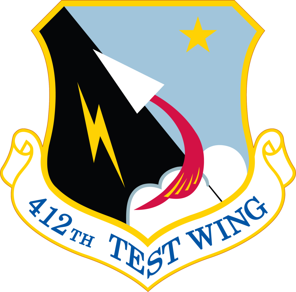 412th Test Wing - 412 Test Wing Clipart (1000x987), Png Download