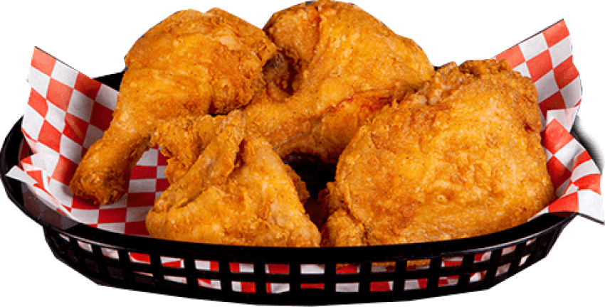 Free Png Download Fried Chicken Png Images Background - Crispy Fried Chicken Clipart (850x432), Png Download