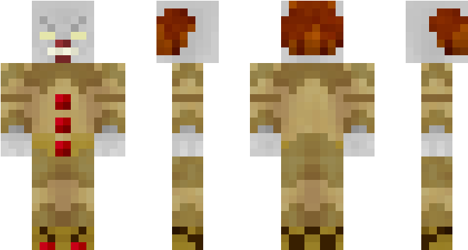 Skin Do Minecraft It A Coisa Clipart (750x442), Png Download