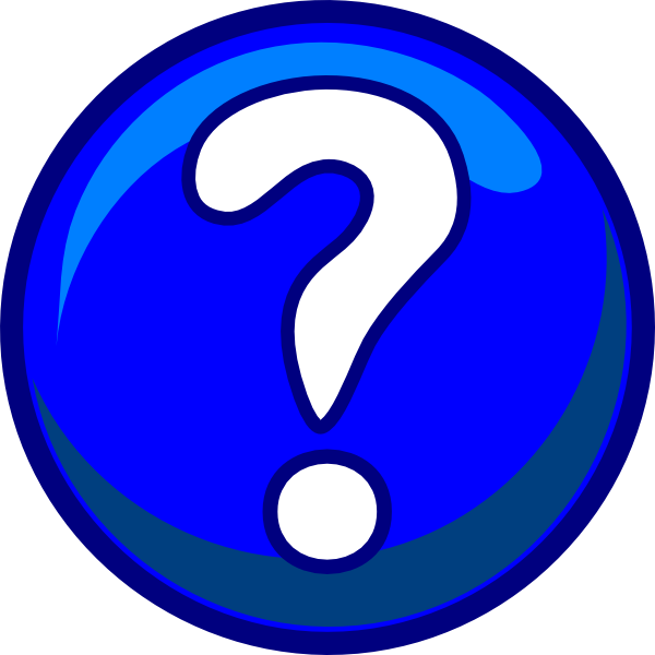 Question Mark Pictures Of Questions Marks Clipart - Question Mark Clipart Blue - Png Download (600x600), Png Download