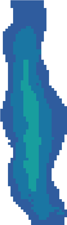 River - Graphic Design Clipart (350x890), Png Download