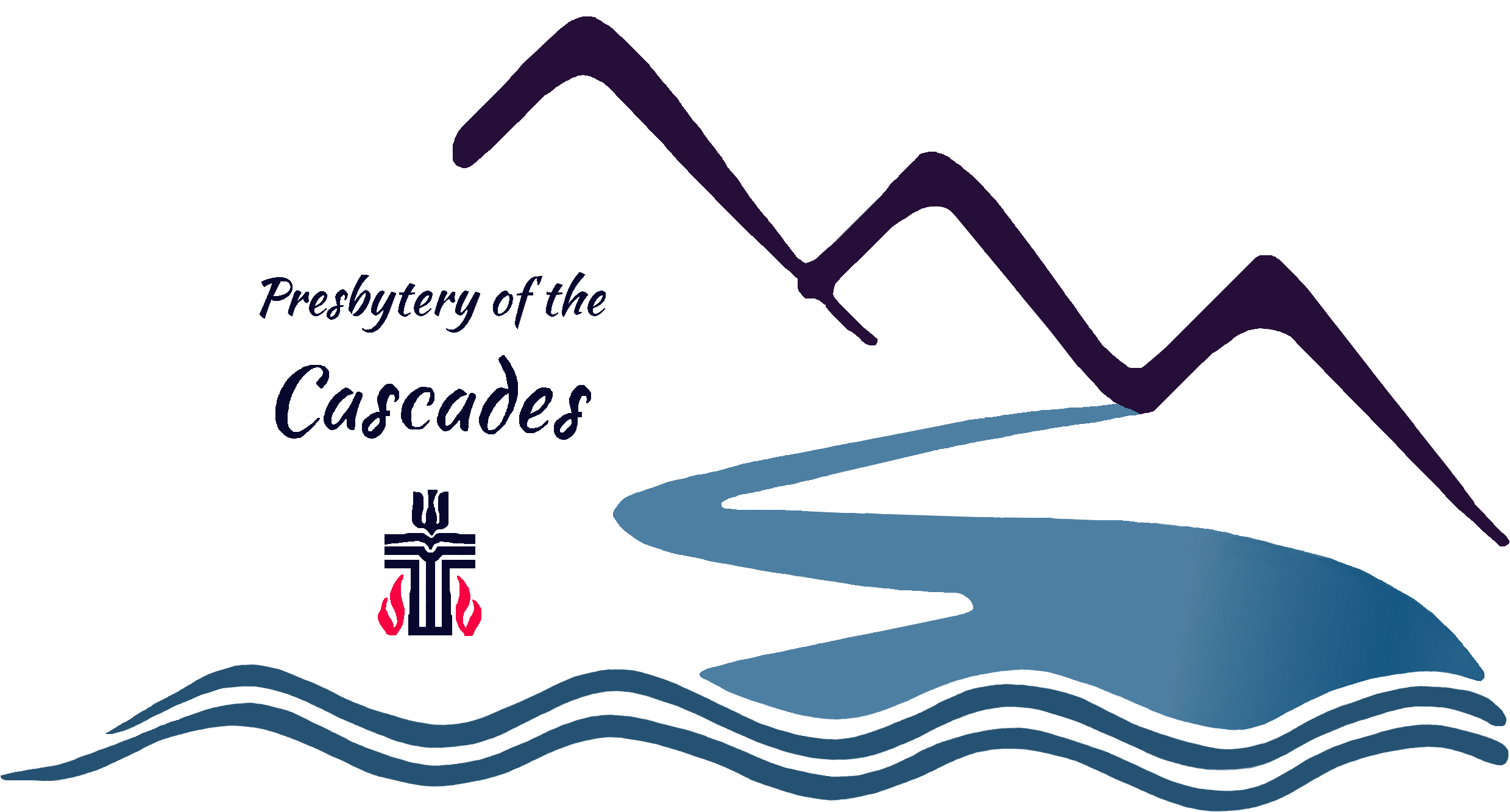 Cropped Presbytery Of The Cascades Icon Multicolor - Presbyterian Church Usa Clipart (2504x1387), Png Download