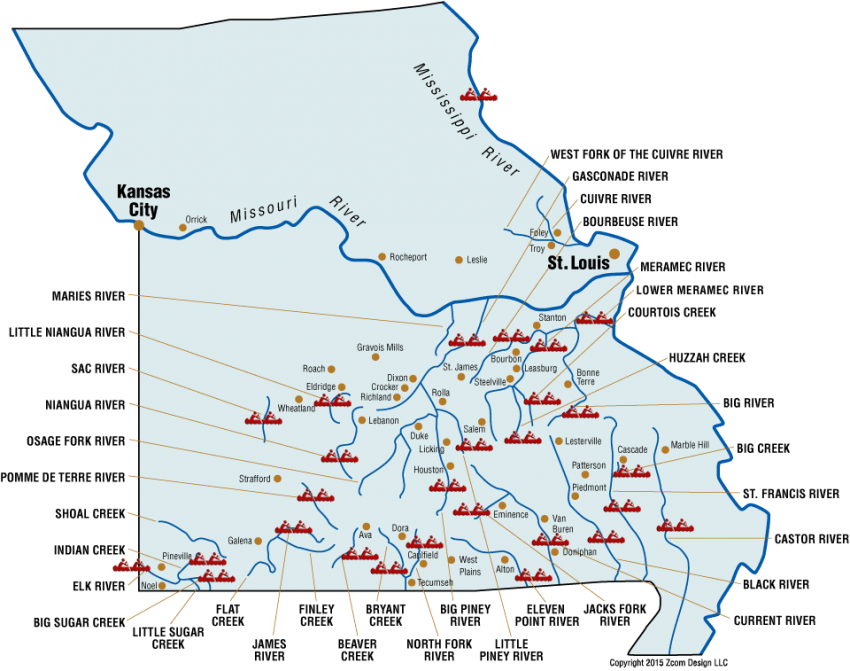 Free Png Download Missouri Map Missouri River Png Images - Missouri Map Missouri River Clipart (850x671), Png Download