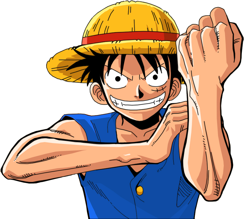 Piratas Es La - One Piece Luffy Fuck Clipart (969x852), Png Download