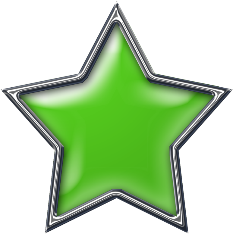 Stars ‿ ⁀°•• - Звездочка Зеленая Пнг Clipart - Large Size Png Image ...