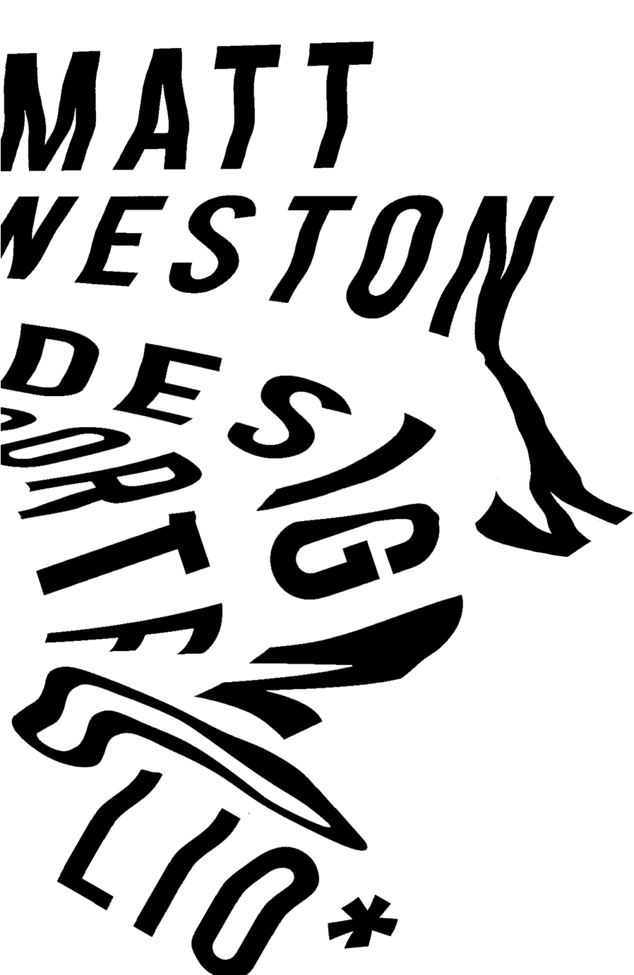 Waveform Typeface New Nomad - Illustration Clipart (1000x1414), Png Download