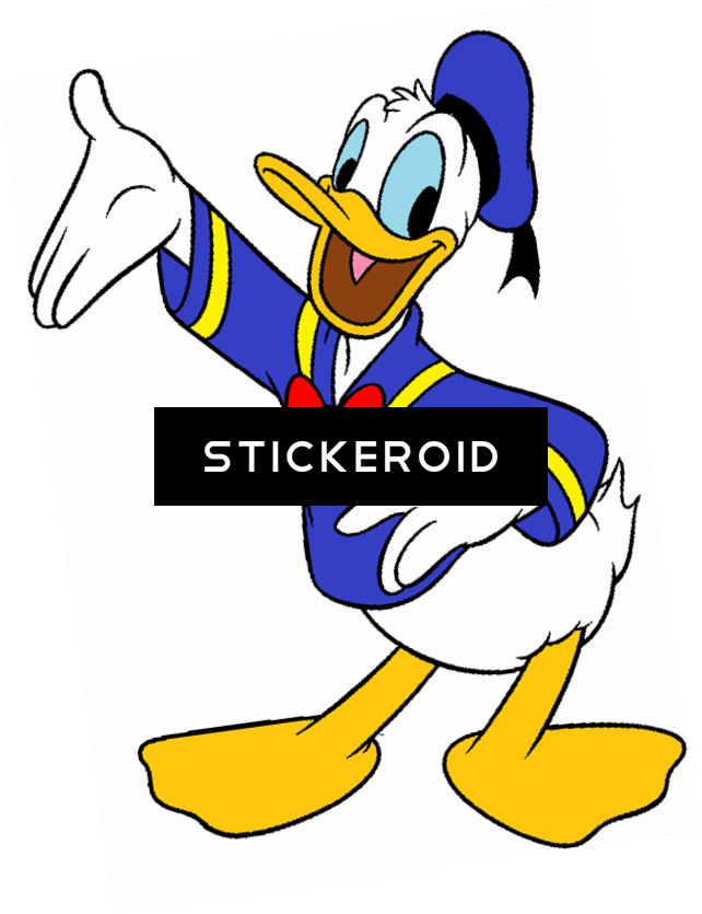 Donald Duck Disney - Donald Duck Clipart (642x835), Png Download