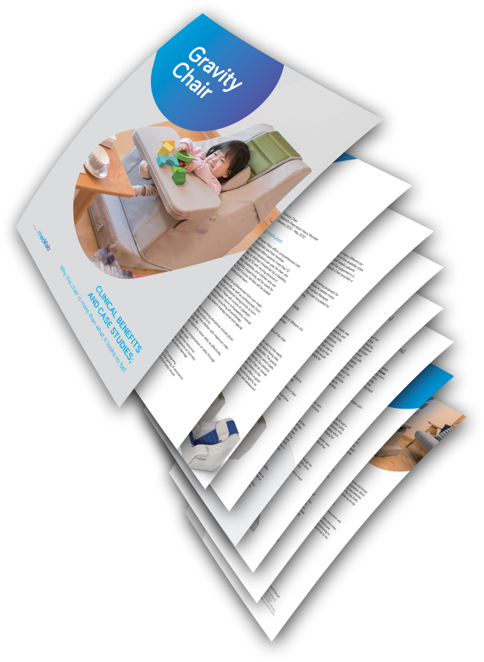 Gravity Chair Clinical Study - Brochure Clipart (1000x1000), Png Download