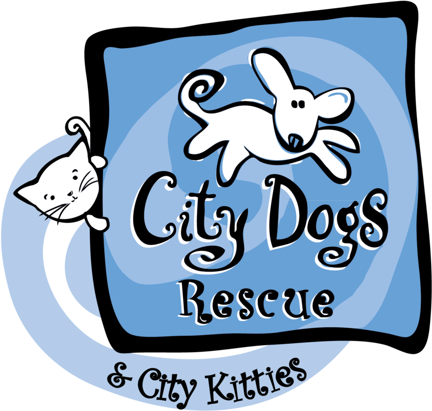 City Dogs Rescue & City Kitties - City Dogs Rescue Clipart (977x1000), Png Download