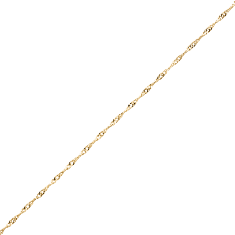 10k Yellow Gold Chain 7'' - Chain Clipart (750x750), Png Download
