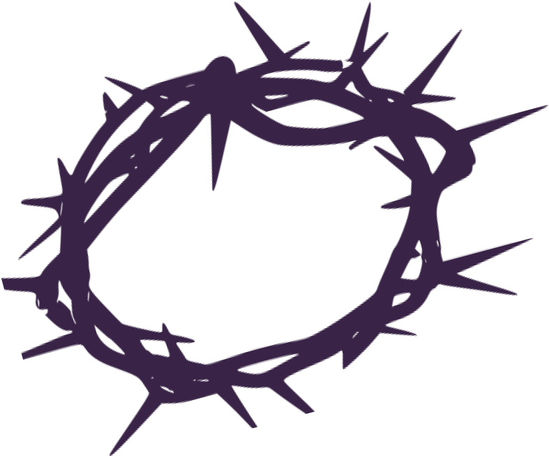 Crown Of Thorns Website - Illustration Clipart (1143x926), Png Download