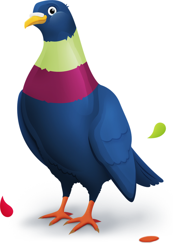 Pigeonpaywalllogo - Pigeons And Doves Clipart (598x842), Png Download