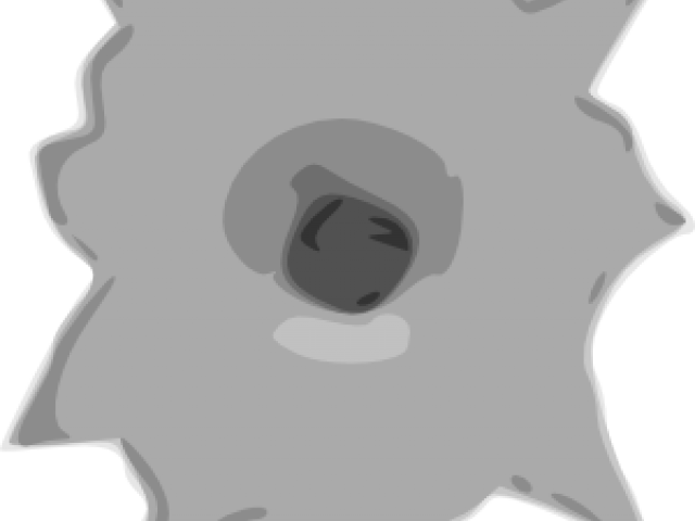 Bullet Hole Clipart Page Png - Bullet Hole Clip Art Transparent Png (640x480), Png Download