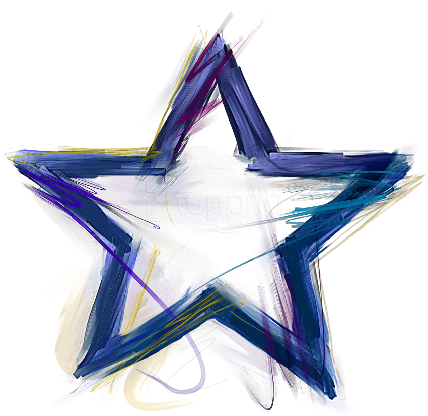 Free Png Download Blue Star Clipart Png Photo Png Images - Star Outline Transparent Png (850x825), Png Download