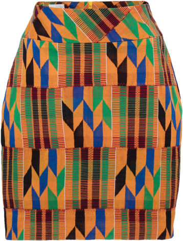 Kente Nº5 Mini Skirt Size Clipart (1000x994), Png Download
