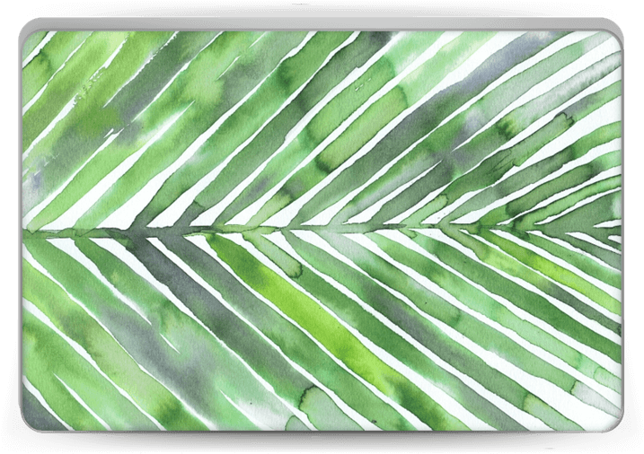 Palm All Over Skin Laptop - Palm Tree Clipart (800x533), Png Download