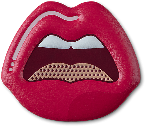 Phone Sticker - Tongue Clipart (847x847), Png Download