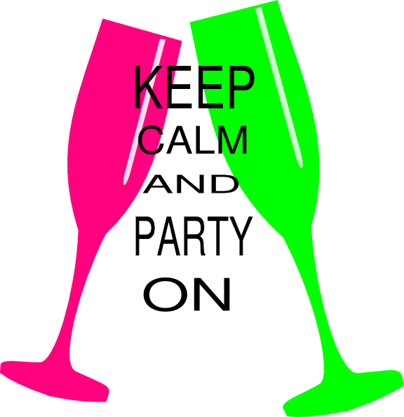 Champagne Clipart Birthday Champagne - Champagne Clipart - Png Download (576x595), Png Download