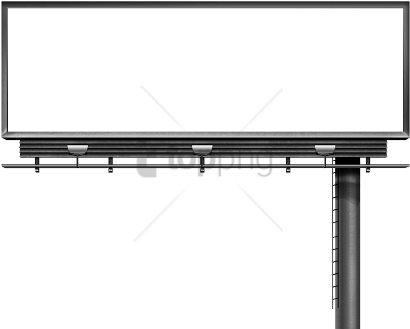 Free Png Download Billboard Png Png Images Background - Transparent Background Billboard Png Clipart (850x651), Png Download