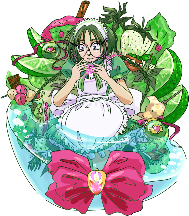 Lettuce By Omoulo - Cartoon Clipart (796x908), Png Download