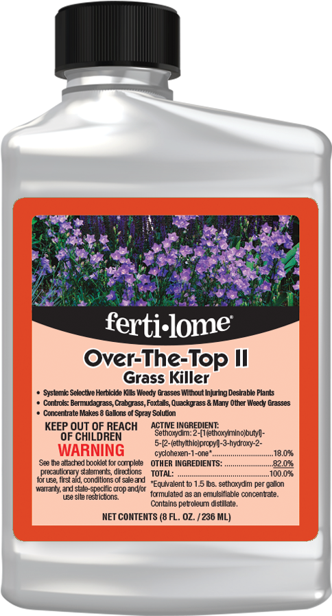 Over The Top Ii Grass Killer - Fertilome Over The Top 2 Clipart (900x1400), Png Download