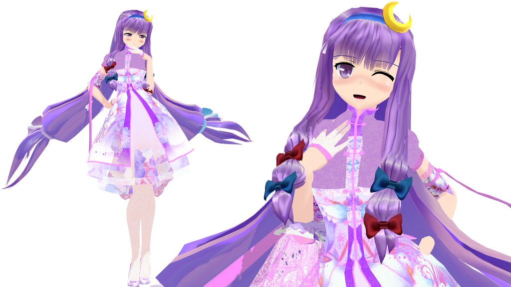 Loli Transparent Patchouli - Patchouli Lolita Clipart (1024x576), Png Download
