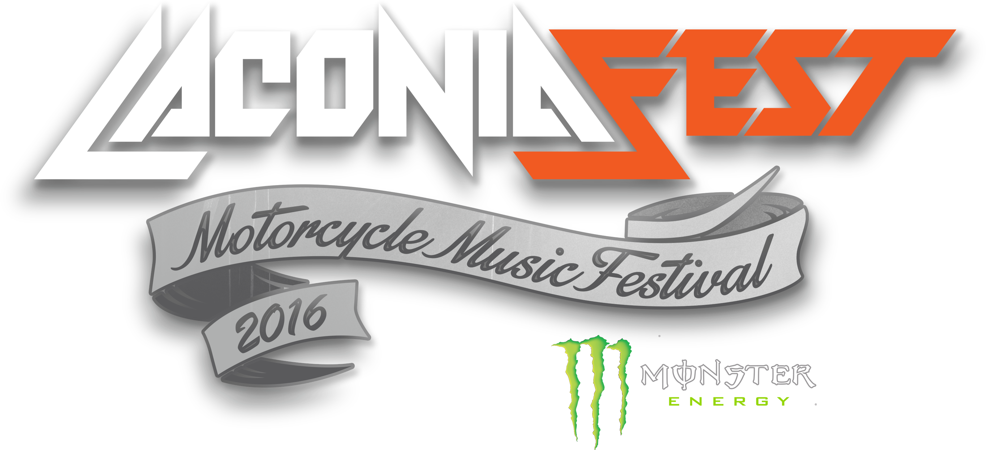 Laconiafest Website Logo - Monster Energy Clipart (3300x1500), Png Download
