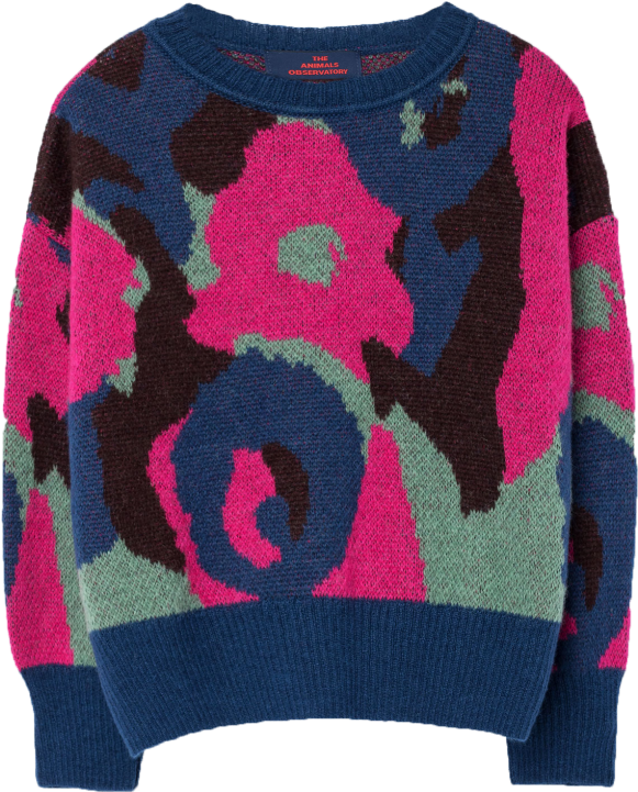 The Animals Observatory Bull Kids Sweater - Animal Observatory Electric ...