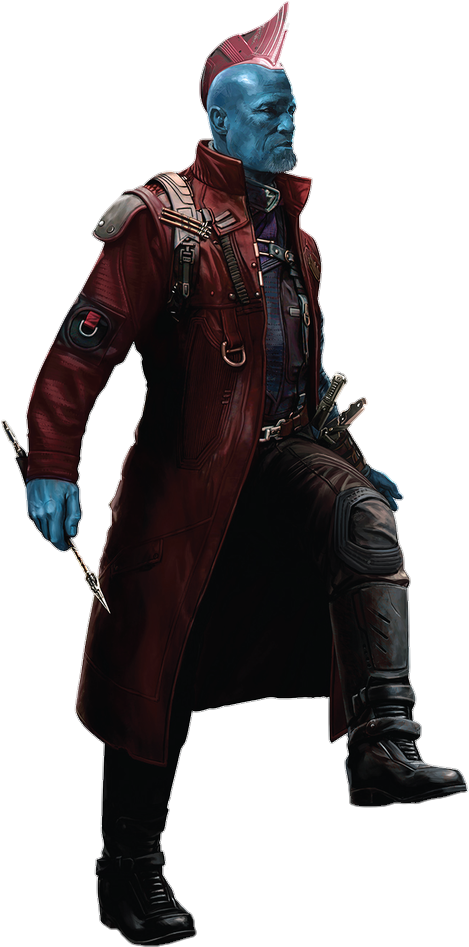 Guardians Of The Galaxy - Yondu Clipart (515x984), Png Download