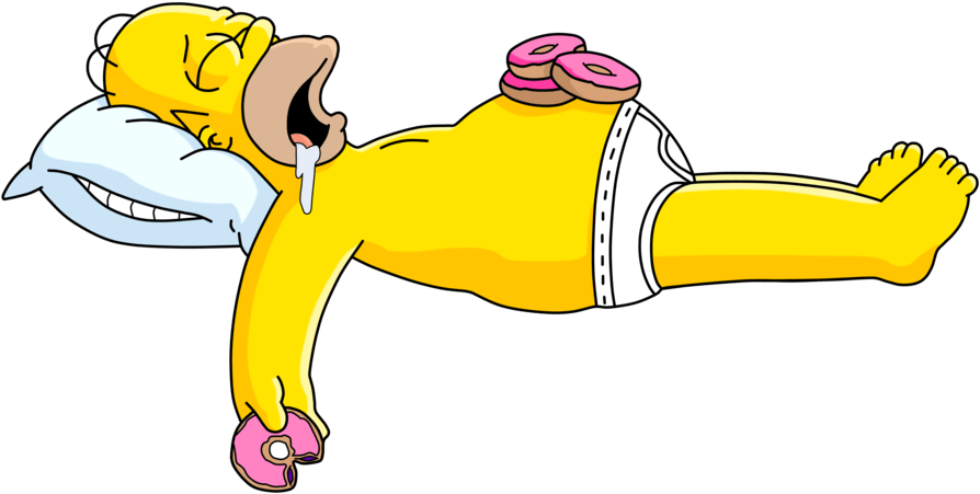 Homer-simpson - Homero Simpson Clipart (900x500), Png Download