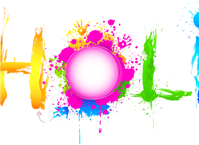 Holi Pichkari Png Transparent Images - Graphic Design Clipart (640x480), Png Download