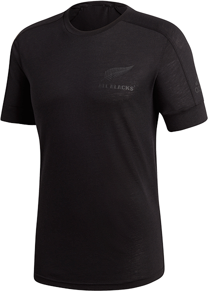 All Blacks Sport Lux Cotton T Shirt - Black Sport Shirt Png Clipart (600x600), Png Download