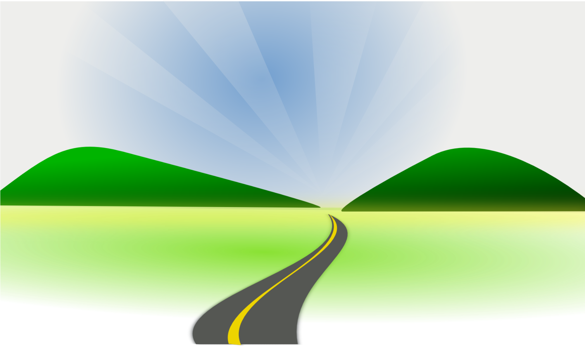 Promise Land Investments - Road Clipart - Png Download (2000x1199), Png Download