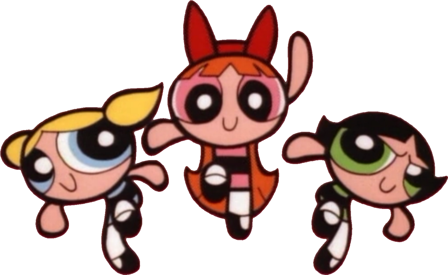 Superhero Team Png - Blossom Powerpuff Girls Transparent Clipart (1600x984), Png Download
