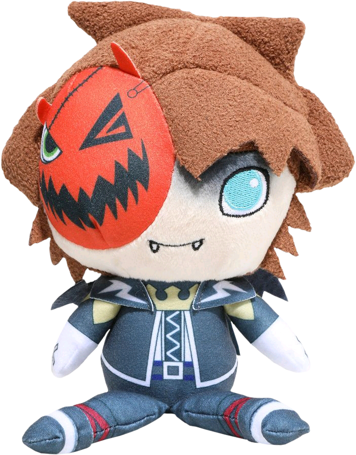 Sora Halloween Town Plush - Halloween Town Sora Plush Clipart (699x892), Png Download