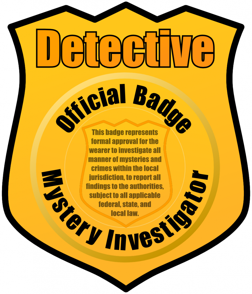Clip Art Detective Badge - Png Download (877x1024), Png Download
