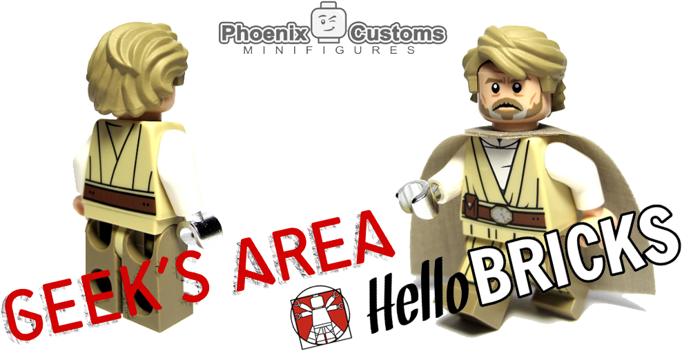 This Review Is Written In Collaboration With The Hellobricks - Lego Luke Skywalker Minifigures Clipart (1024x545), Png Download