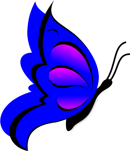 Clipart Royal Blue Vintage - Png Download (534x600), Png Download