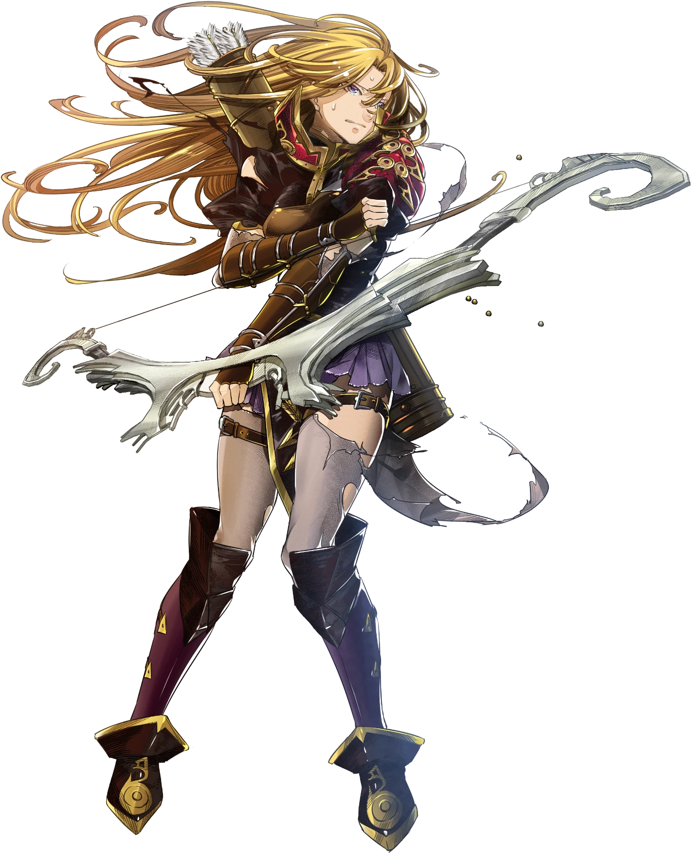 Full Injured Clarisse - Clarisse Fire Emblem Heroes Clipart (1684x1920), Png Download