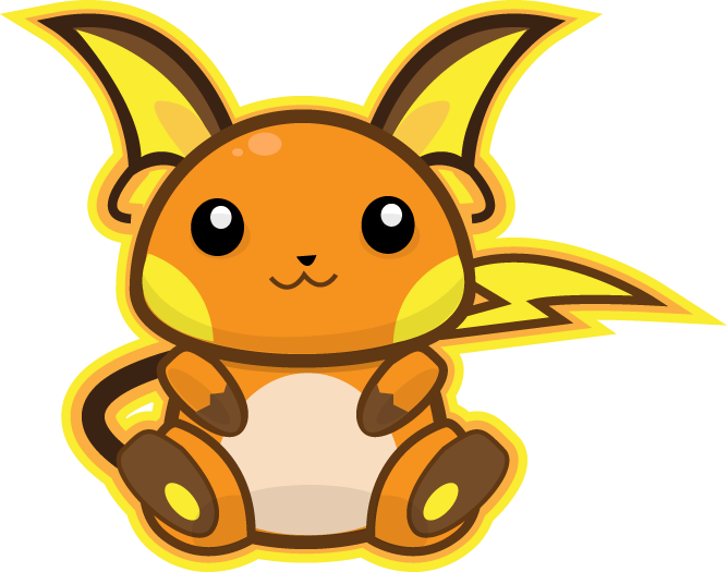 Raichu - Raichu Cute Png Clipart. 
