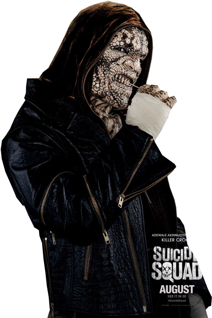 Png Esquadrão Suicida - Suicide Squad Characters Posters Clipart (740x1079), Png Download