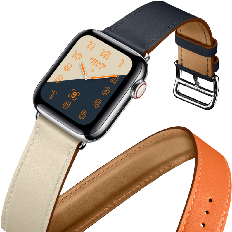 apple watch series 4 hermes double tour