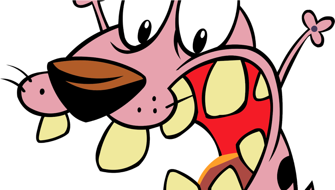 Courage The Cowardly Dog , Png Download - Courage Cowardly Dog Png Clipart (1112x631), Png Download