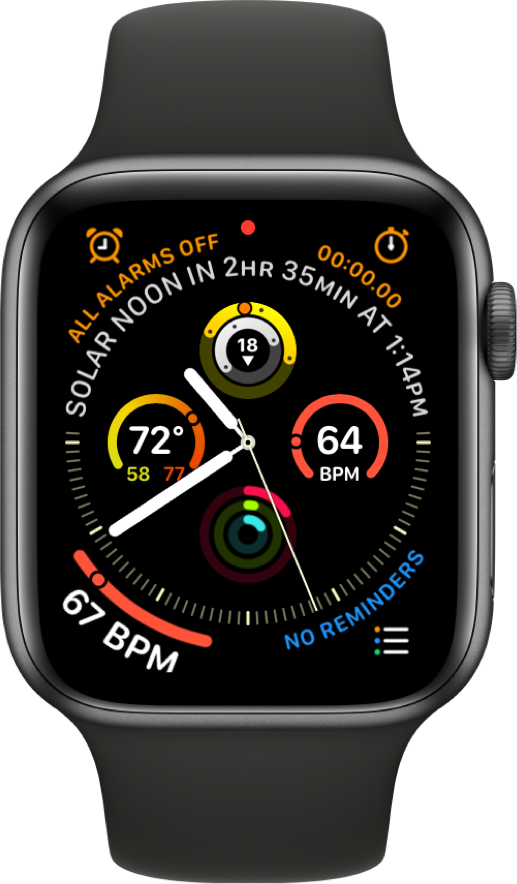 Apple Watch Complications - Apple Watch Series 4 Price Clipart (517x884), Png Download