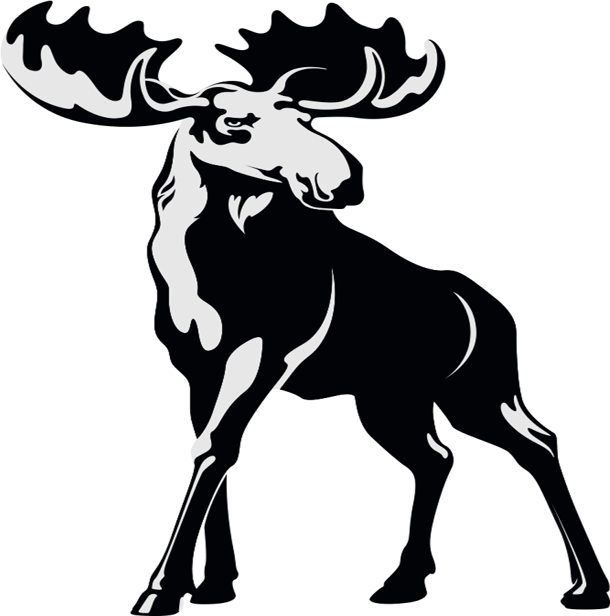 Bull Moose Clipart (960x960), Png Download