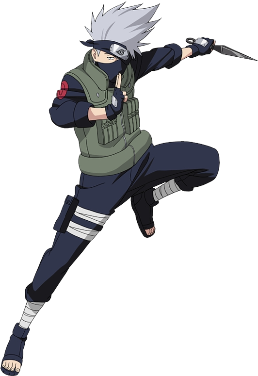 Kakashi's Butt Is An 11/10 - Naruto Kakashi No Background Clipart (549x800), Png Download