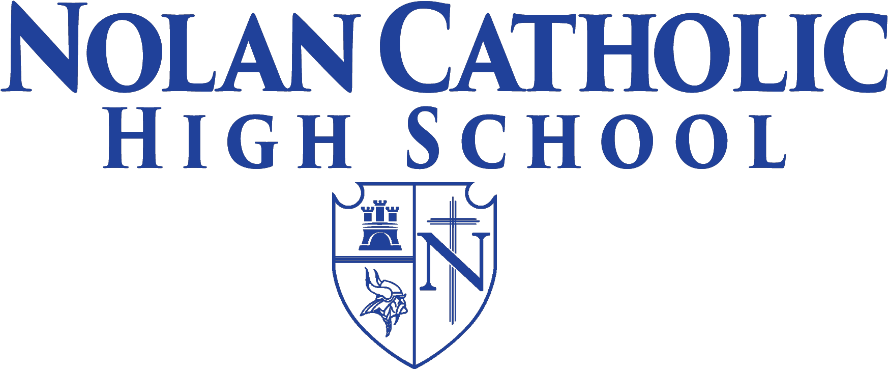 Nolan Catholic High School Clipart (1799x826), Png Download