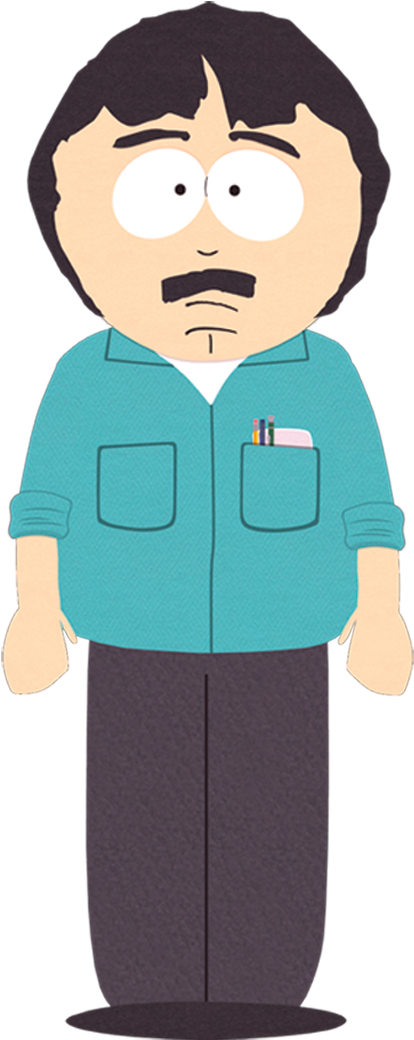 Stock Randy Marsh Official South Park Studios Wiki - South Park Sharon And Randy Clipart (1920x1080), Png Download